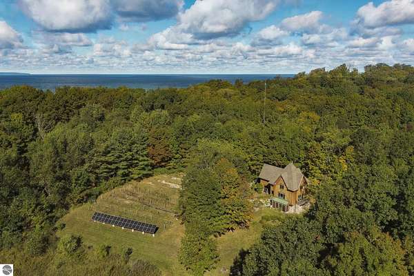 5 Acres of Land with Home for Sale in Leland, Michigan