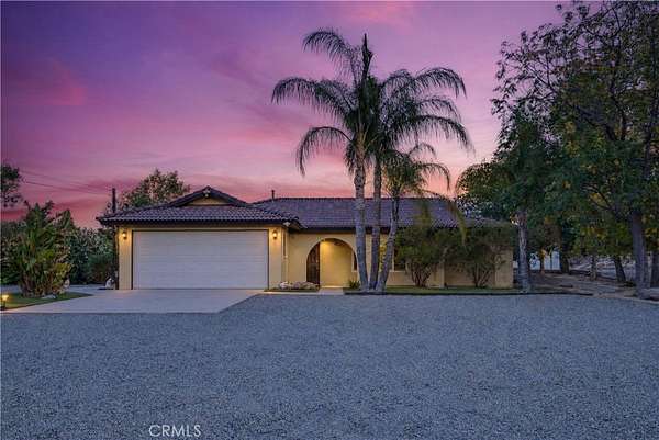 5 Acres of Land with Home for Lease in Perris, California