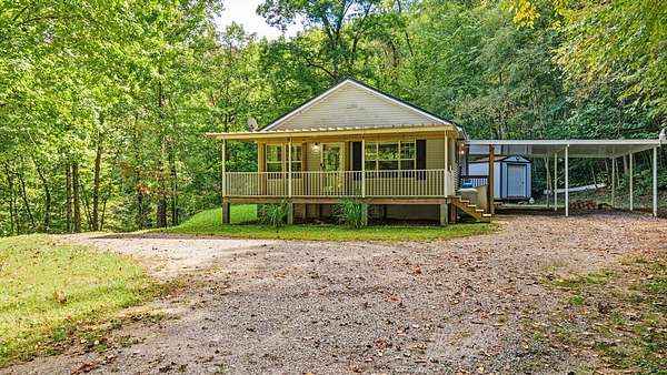 6.65 Acres of Land with Home for Sale in Cullowhee, North Carolina