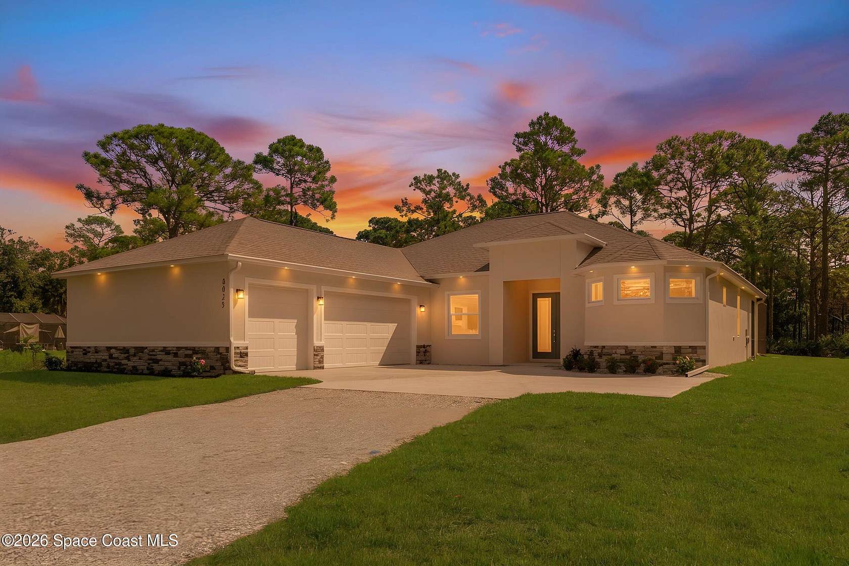 2.5 Acres of Land with Home for Sale in Palm Bay, Florida