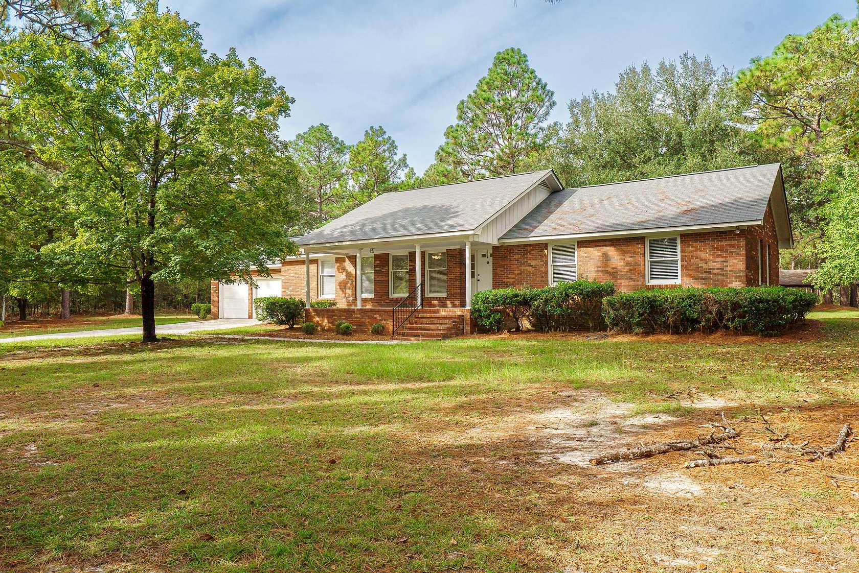 16.6 Acres of Land with Home for Sale in Aiken, South Carolina