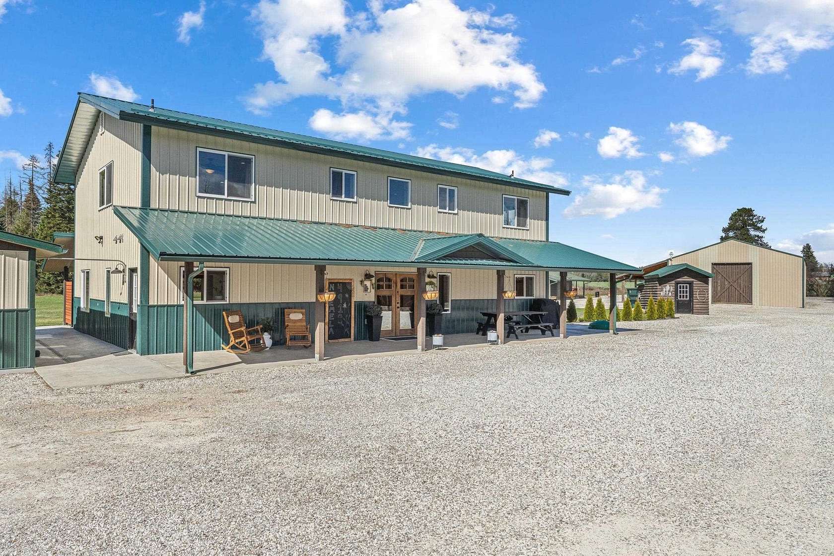 5 Acres of Land with Home for Sale in Deer Park, Washington