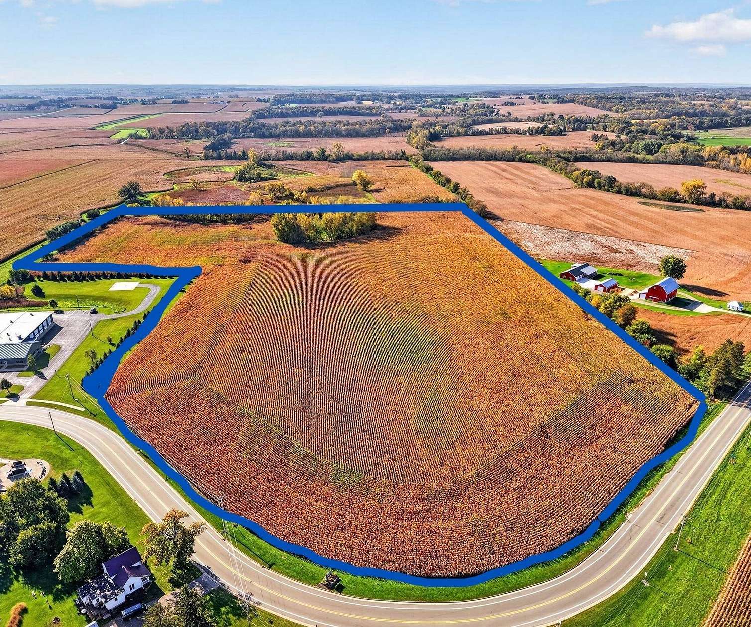 30 Acres of Agricultural Land for Sale in Brooklyn, Wisconsin