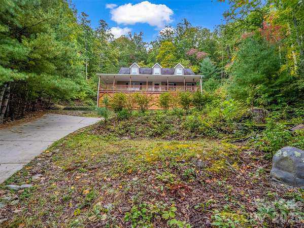 6.2 Acres of Land with Home for Sale in Swannanoa, North Carolina