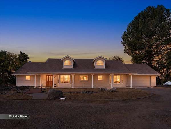 6.56 Acres of Land with Home for Sale in Oakhurst, California