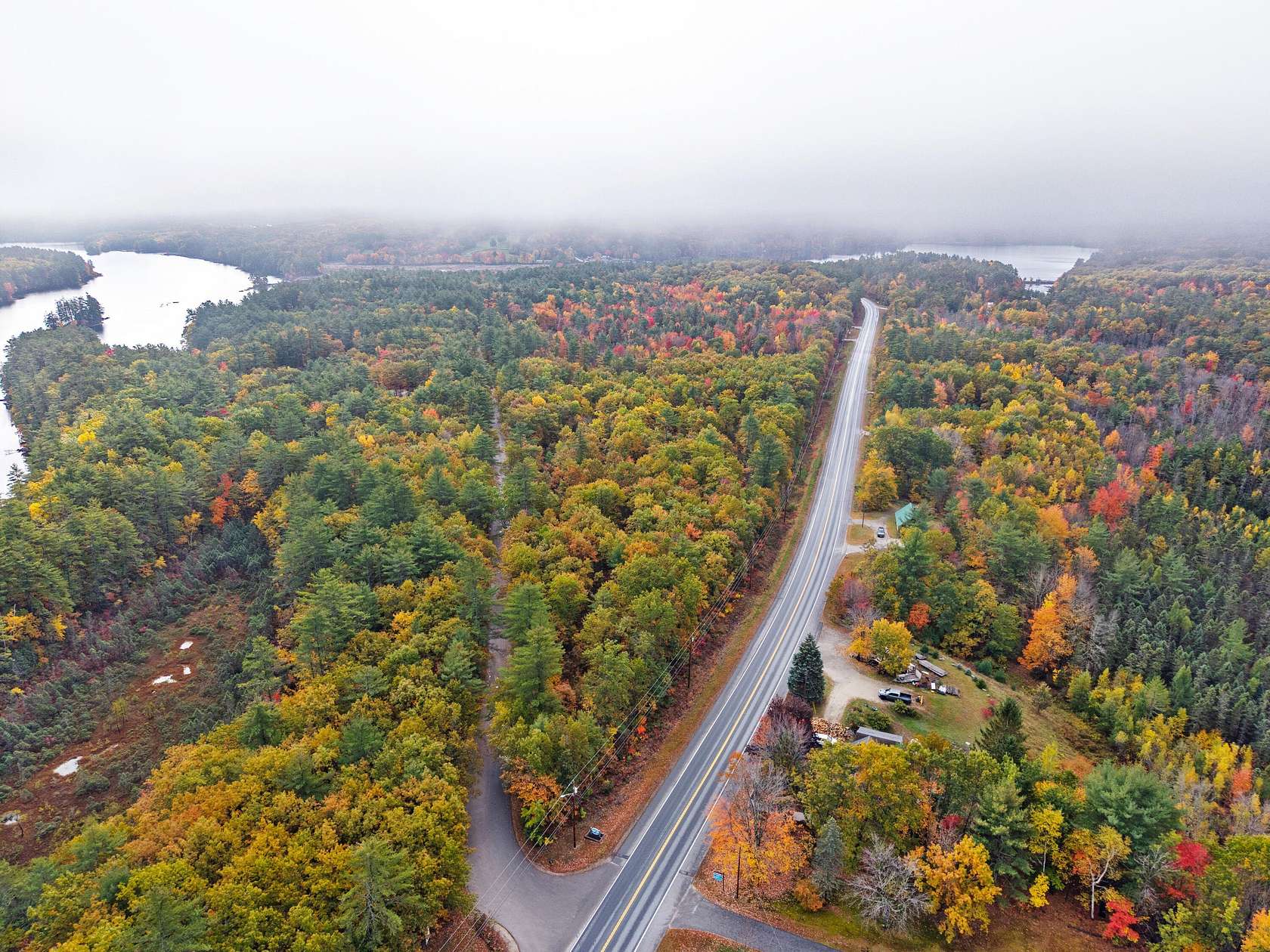21.7 Acres of Recreational & Residential Land for Sale in Poland, Maine