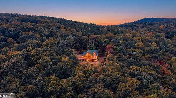 13.9 Acres of Recreational Land with Home for Sale in Clarkesville, Georgia