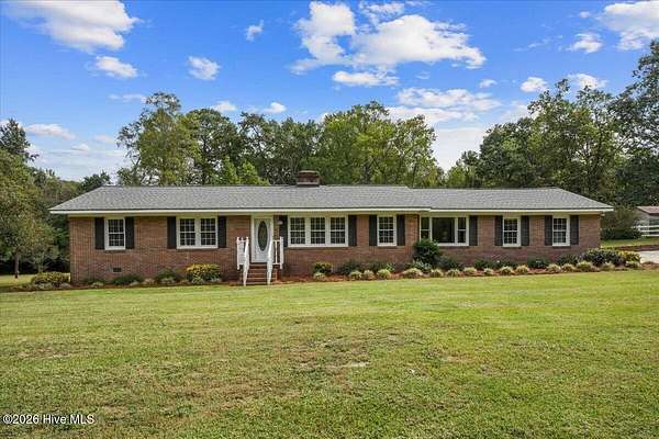 3.8 Acres of Land with Home for Sale in Wilson, North Carolina