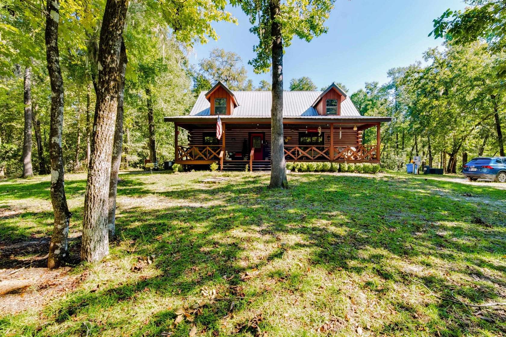19.9 Acres of Recreational Land with Home for Sale in Crawfordville, Florida