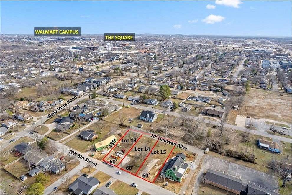 0.26 Acres of Residential Land for Sale in Bentonville, Arkansas
