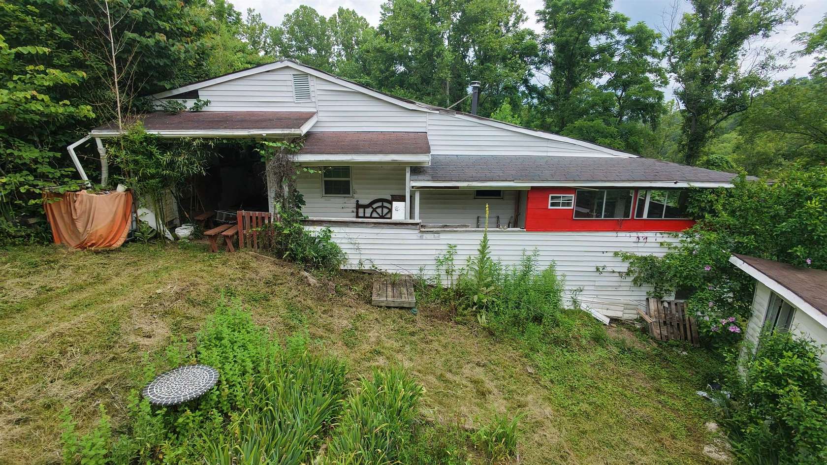 7.14 Acres of Land with Home for Sale in Lesage, West Virginia