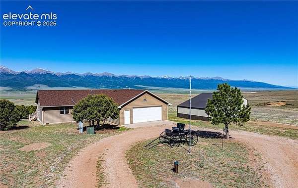 6.36 Acres of Land with Home for Sale in Westcliffe, Colorado