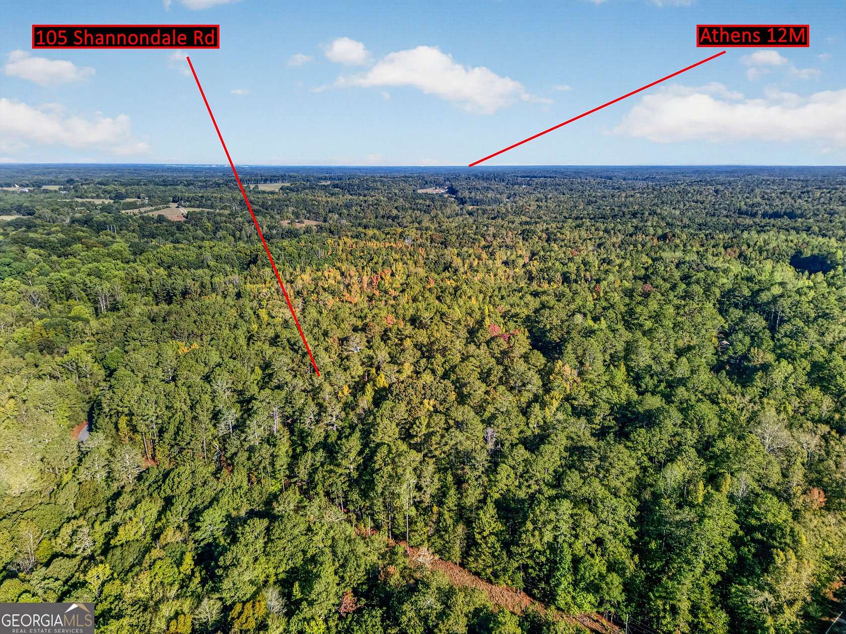11.2 Acres of Land for Sale in Winterville, Georgia