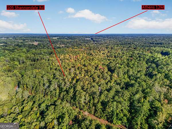 11.2 Acres of Land for Sale in Winterville, Georgia