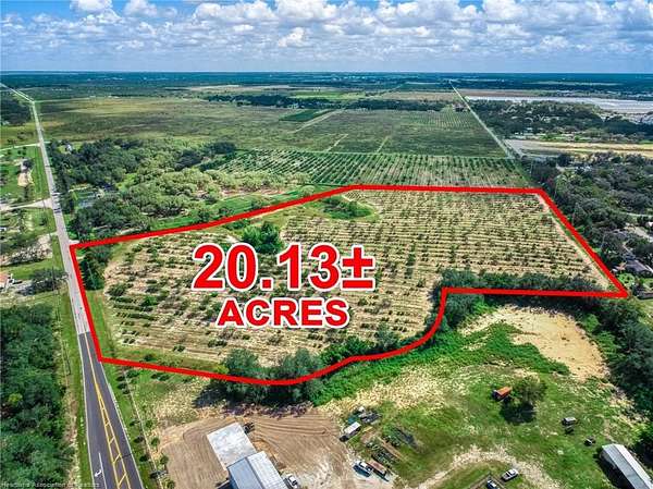 20.1 Acres of Agricultural & Residential Land for Sale in Sebring, Florida