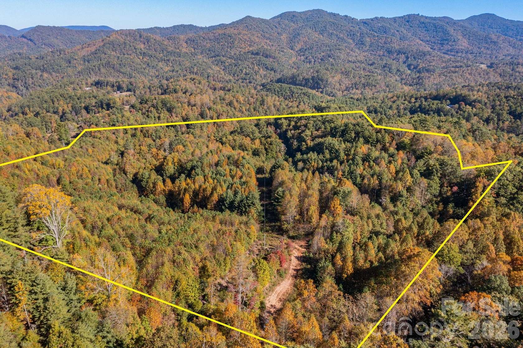 33.1 Acres of Recreational Land for Sale in Waynesville, North Carolina