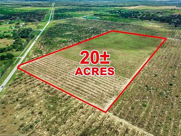 20 Acres of Agricultural Land for Sale in Sebring, Florida