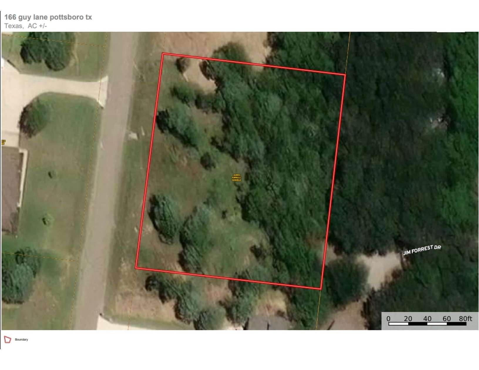 1 Acre of Residential Land for Sale in Pottsboro, Texas
