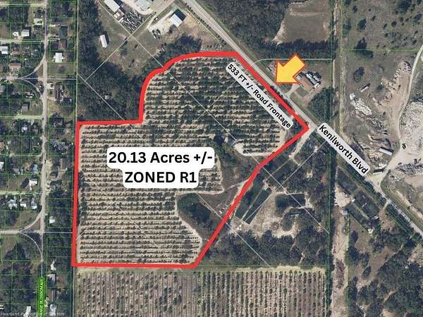 153 Acres of Agricultural & Residential Land for Sale in Sebring, Florida