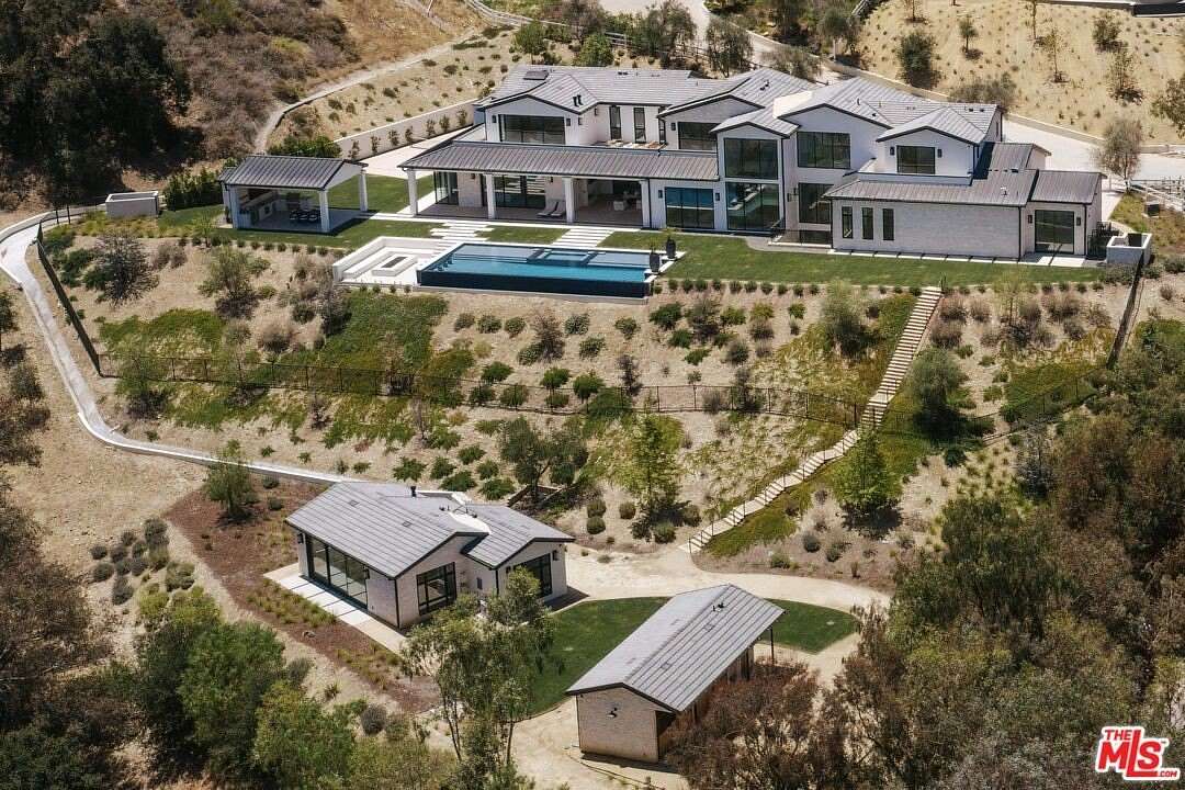 3.5 Acres of Land with Home for Sale in Hidden Hills, California