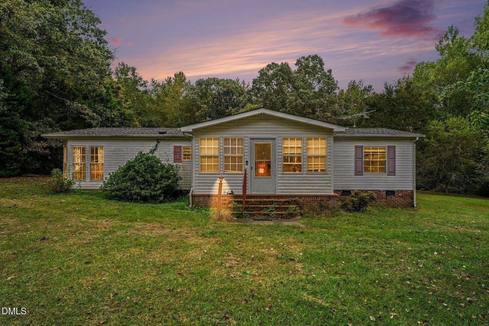 7.55 Acres of Land with Home for Sale in Four Oaks, North Carolina