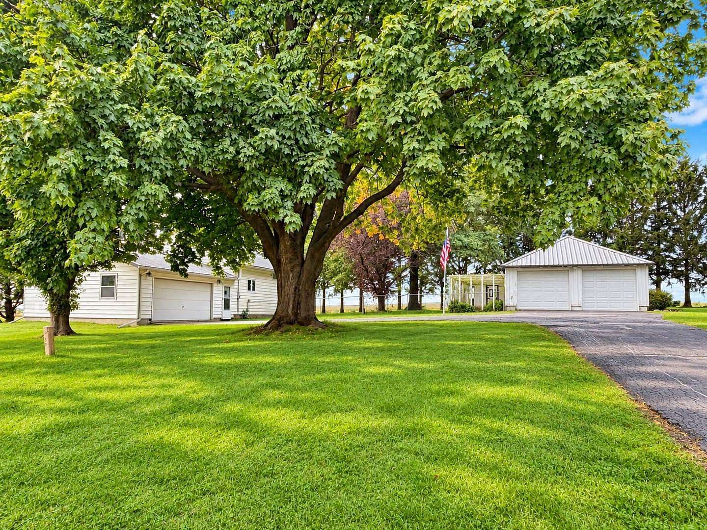 2 Acres of Land with Home for Sale in Freeport, Illinois