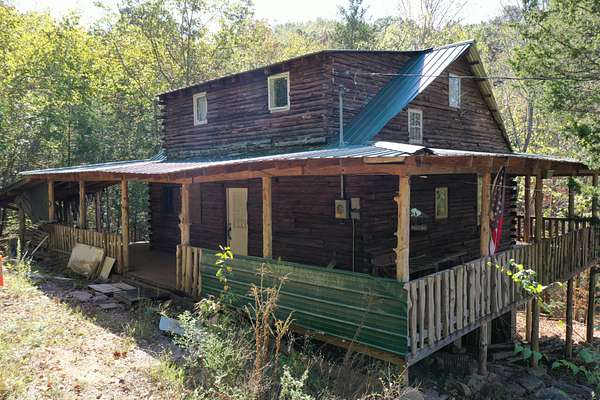 12.5 Acres of Recreational Land with Home for Sale in Linden, Tennessee