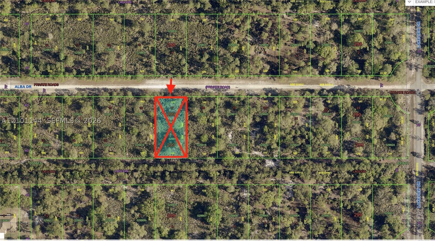 2 Acres of Land for Sale in Indian Lake Estates, Florida
