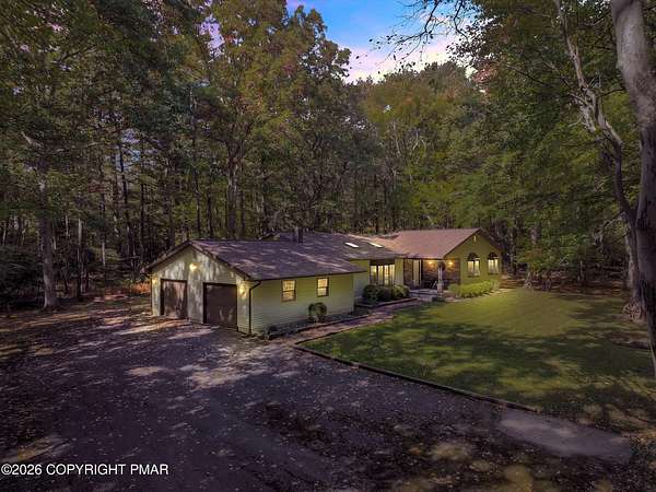 13.4 Acres of Recreational Land with Home for Sale in Kunkletown, Pennsylvania
