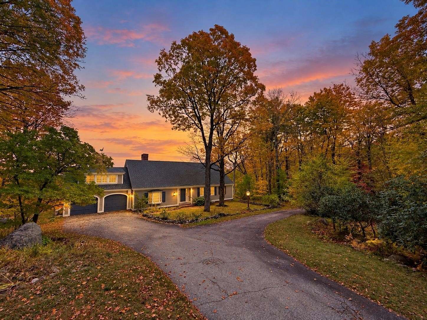 15.2 Acres of Recreational Land with Home for Sale in Hancock, New Hampshire