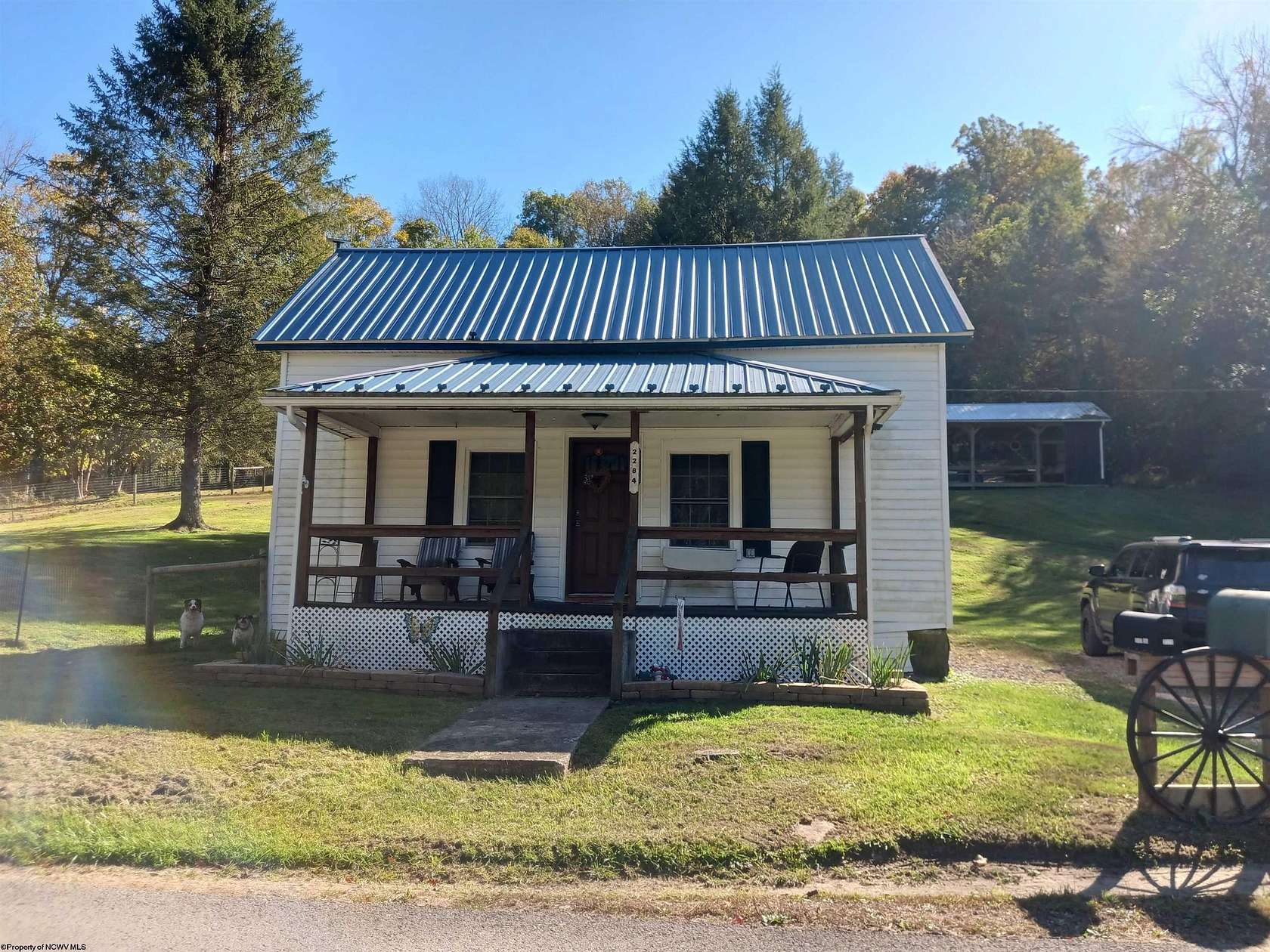 2.25 Acres of Land with Home for Sale in Rock Cave, West Virginia