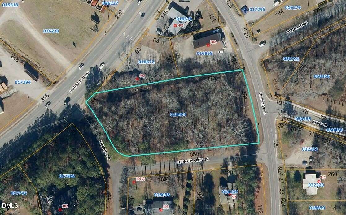 1.73 Acres of Residential Land for Sale in Louisburg, North Carolina