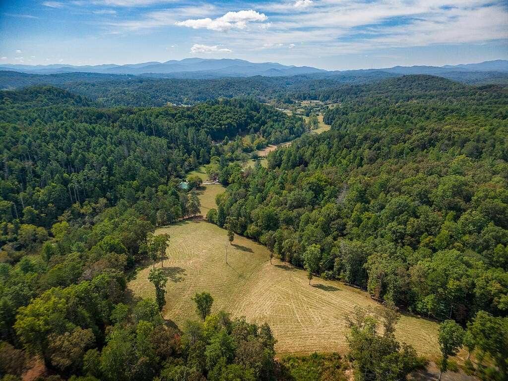 40.7 Acres of Agricultural Land with Home for Sale in Mineral Bluff, Georgia