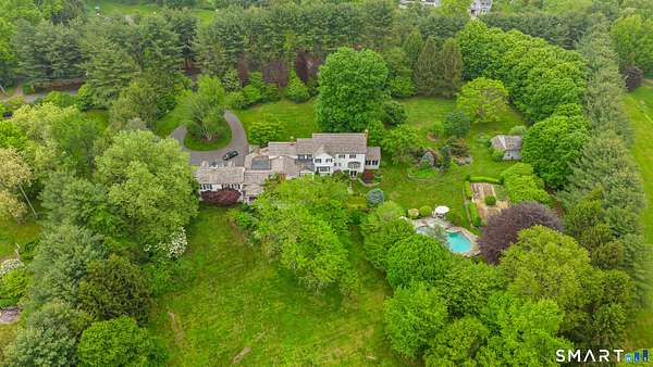 4.35 Acres of Land with Home for Sale in Wilton, Connecticut