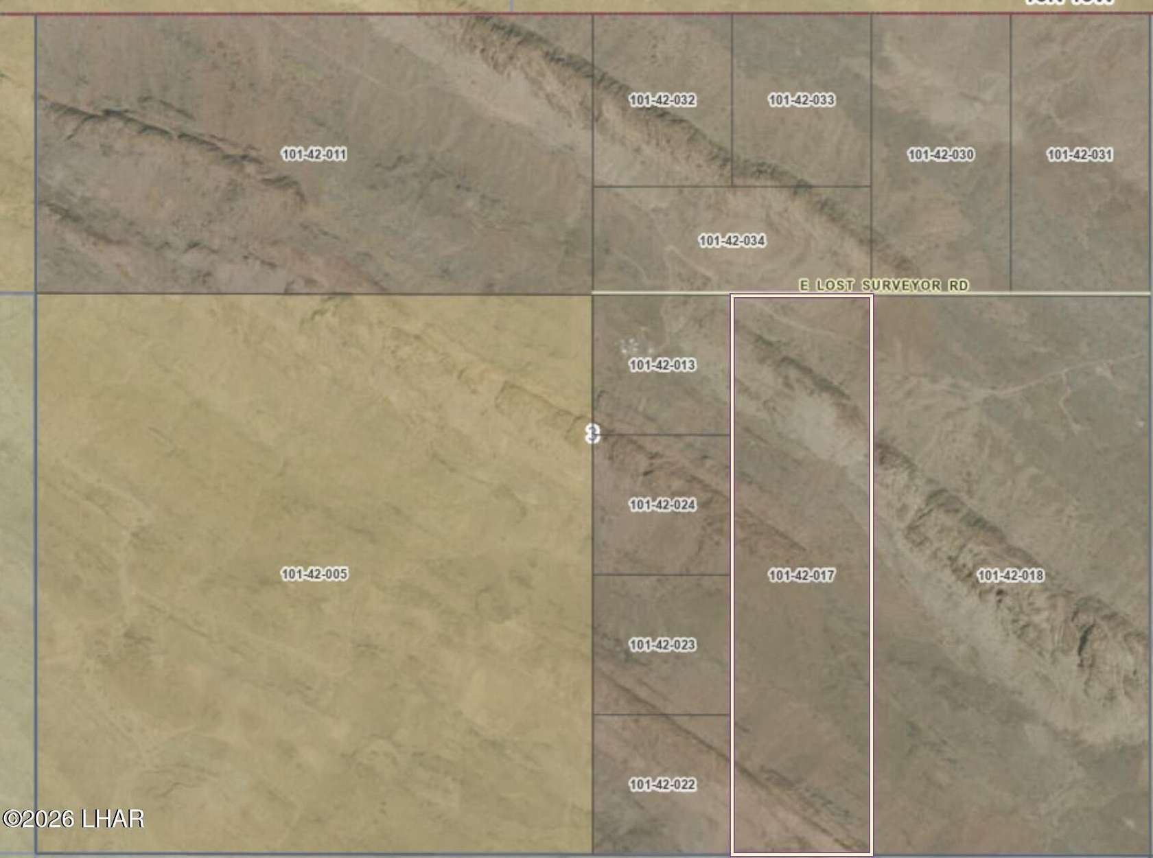 80 Acres of Agricultural & Residential Land for Sale in Lake Havasu City, Arizona