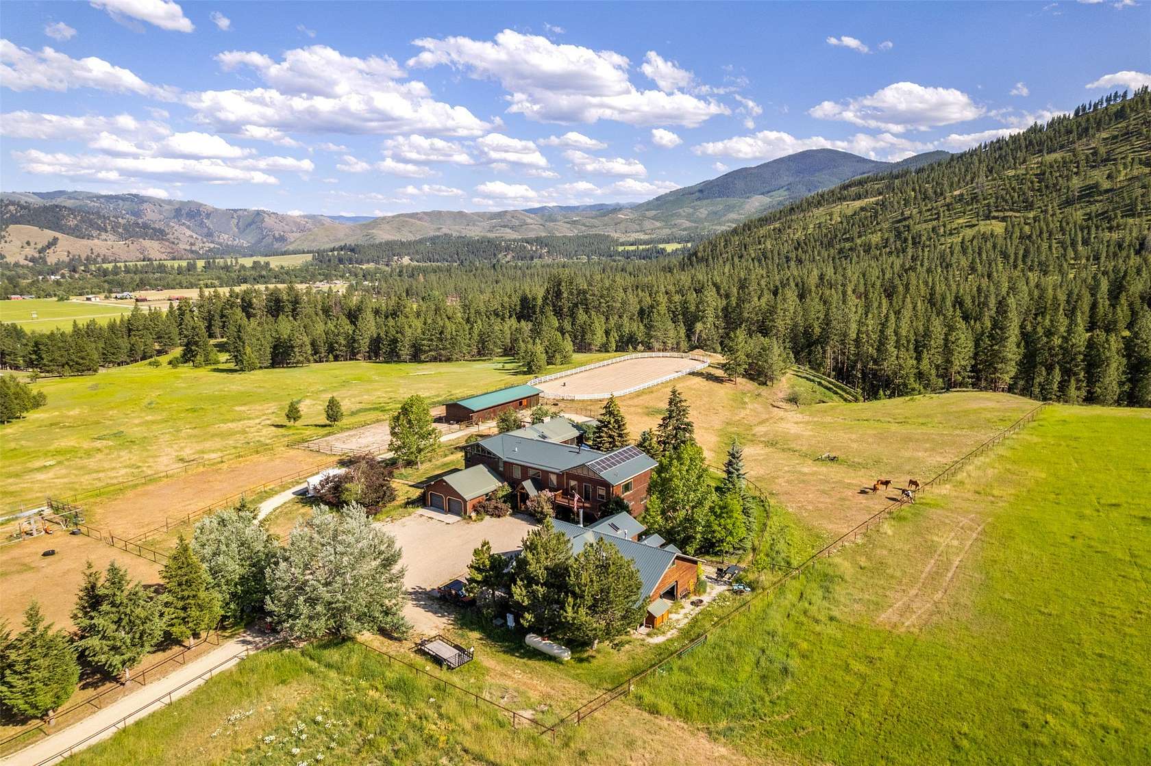 19.6 Acres of Land with Home for Sale in Darby, Montana
