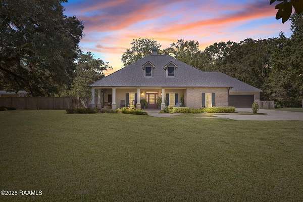 1.55 Acres of Land with Home for Sale in Youngsville, Louisiana
