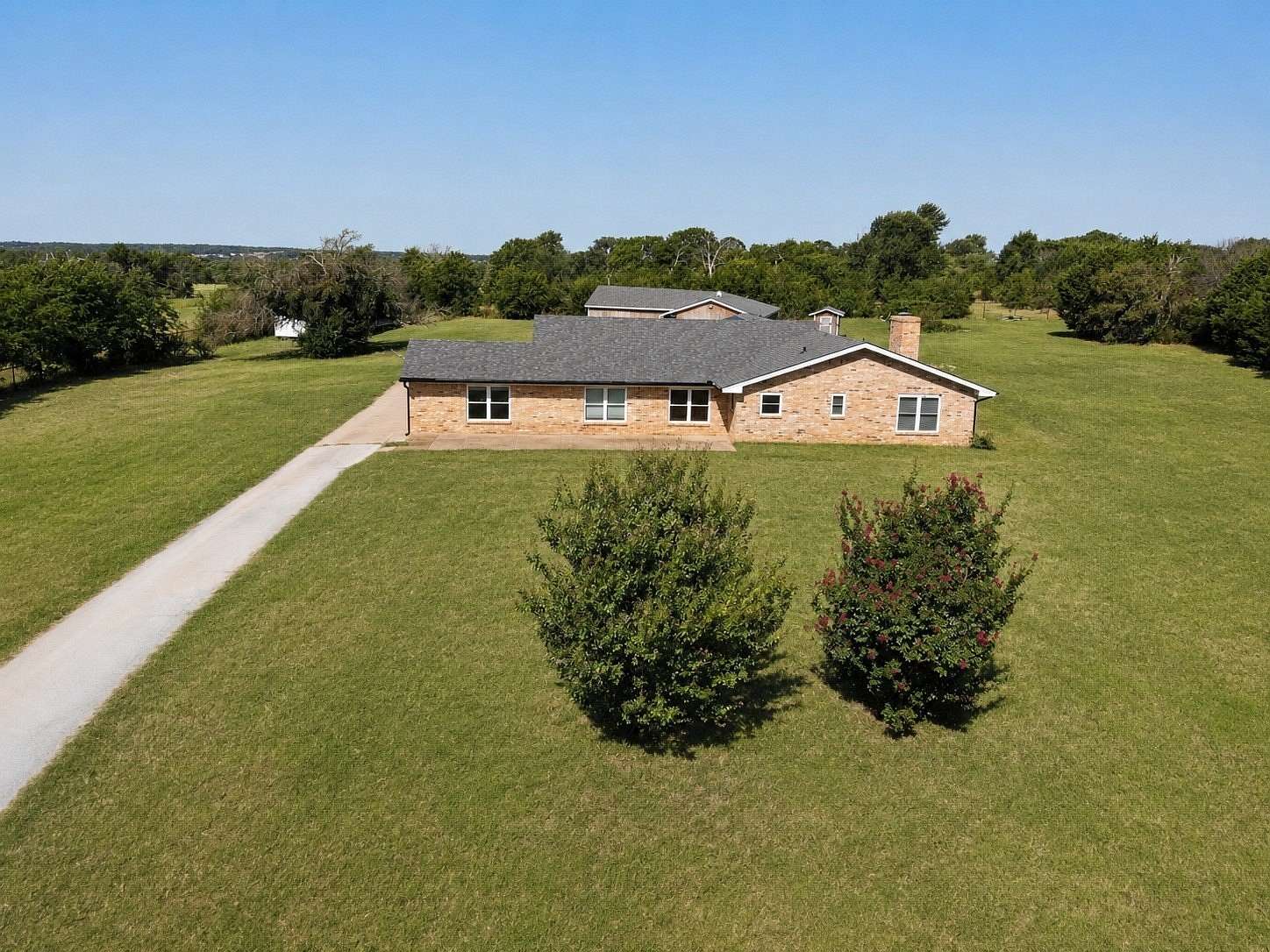 4.8 Acres of Land with Home for Sale in Weatherford, Texas