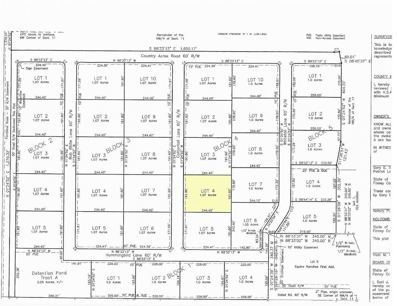 1 Acre of Residential Land for Sale in Garden City, Kansas
