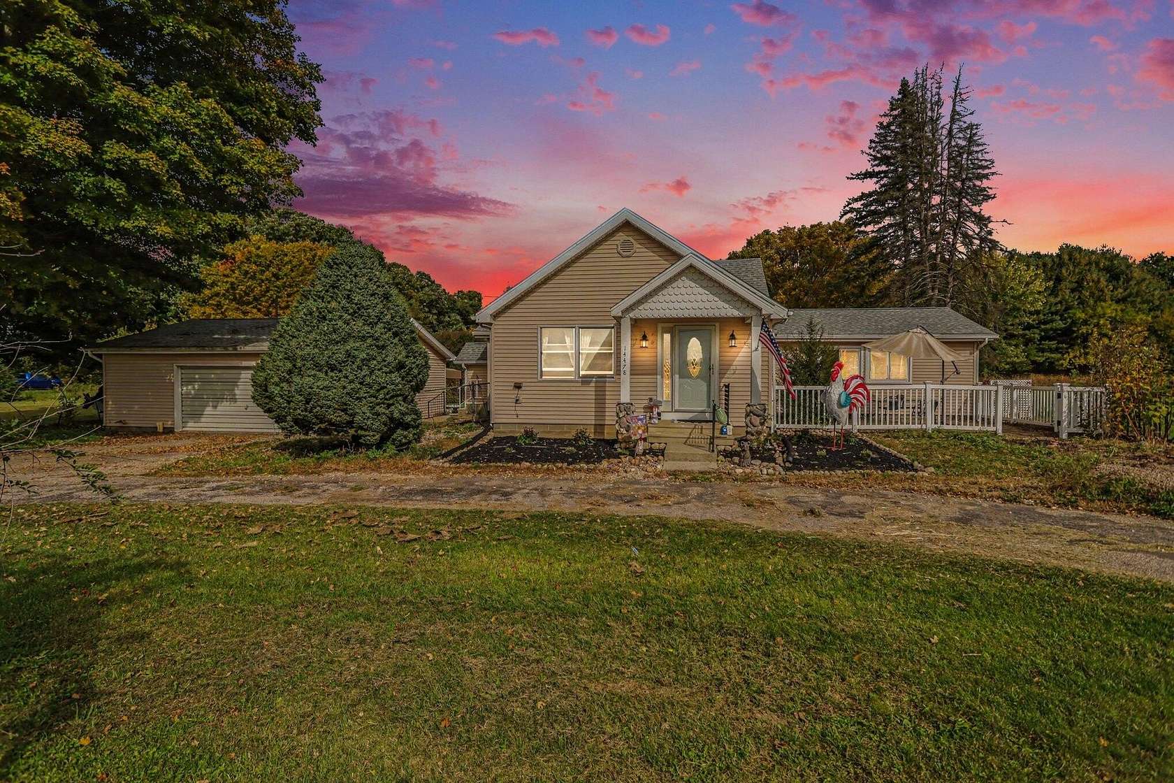 12.4 Acres of Land with Home for Sale in Concord, Michigan