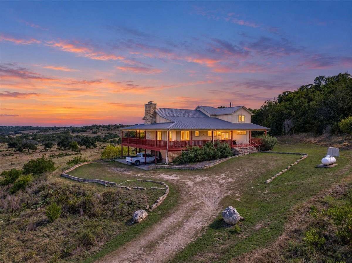 160 Acres of Recreational Land with Home for Sale in Evant, Texas