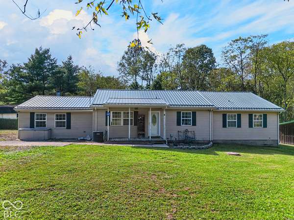 3.4 Acres of Land with Home for Sale in Morgantown, Indiana