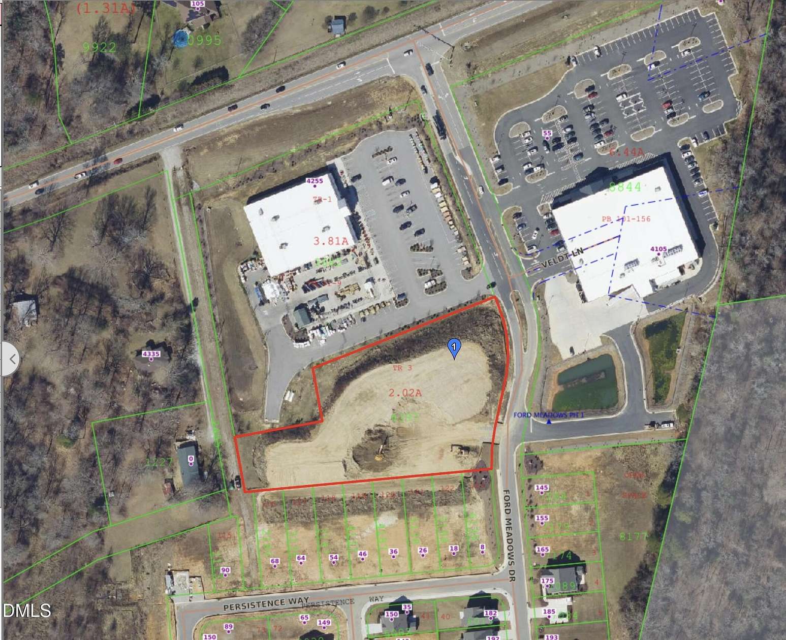 2 Acres of Commercial Land for Sale in Garner, North Carolina