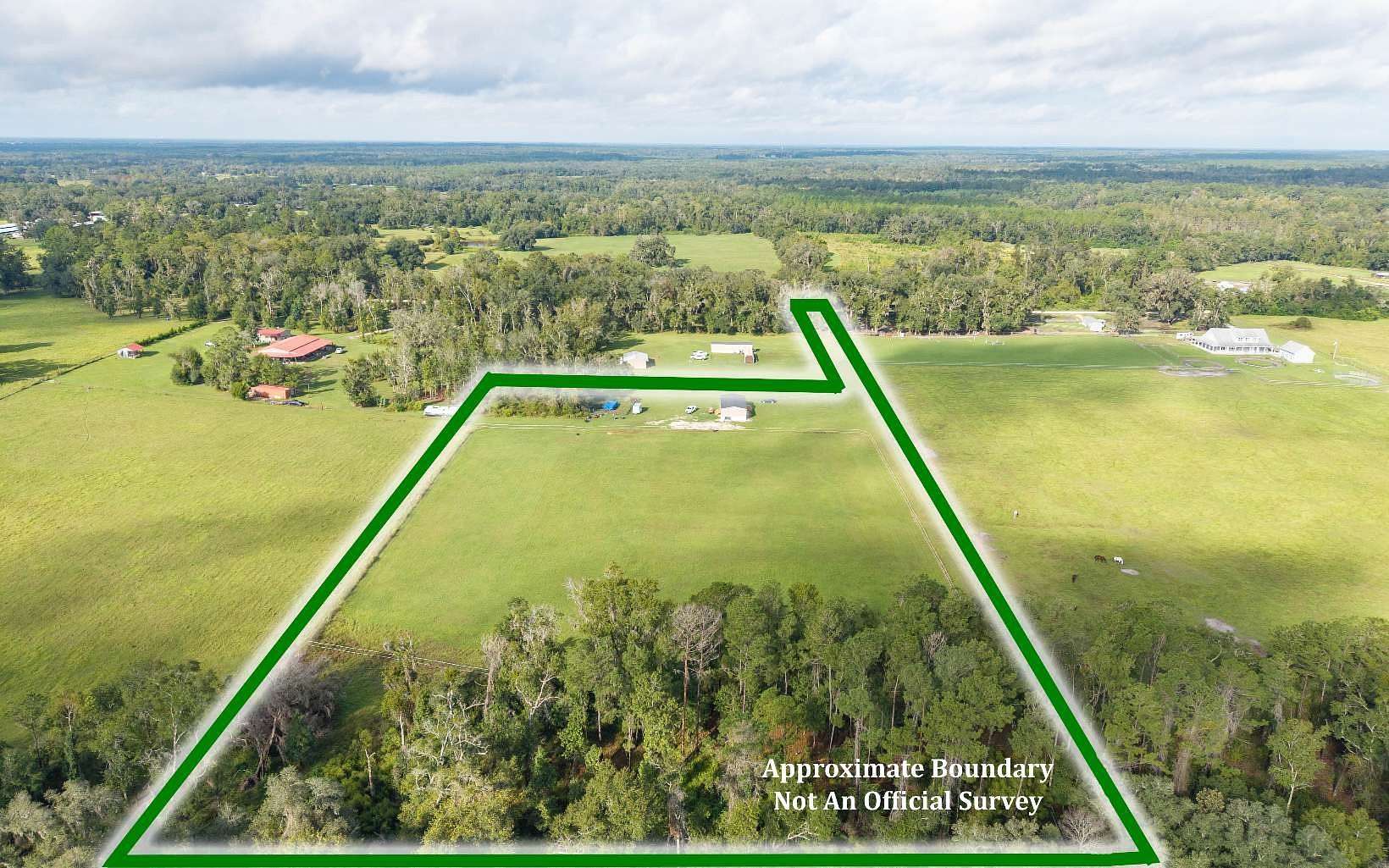 8 Acres of Land with Home for Sale in Wellborn, Florida