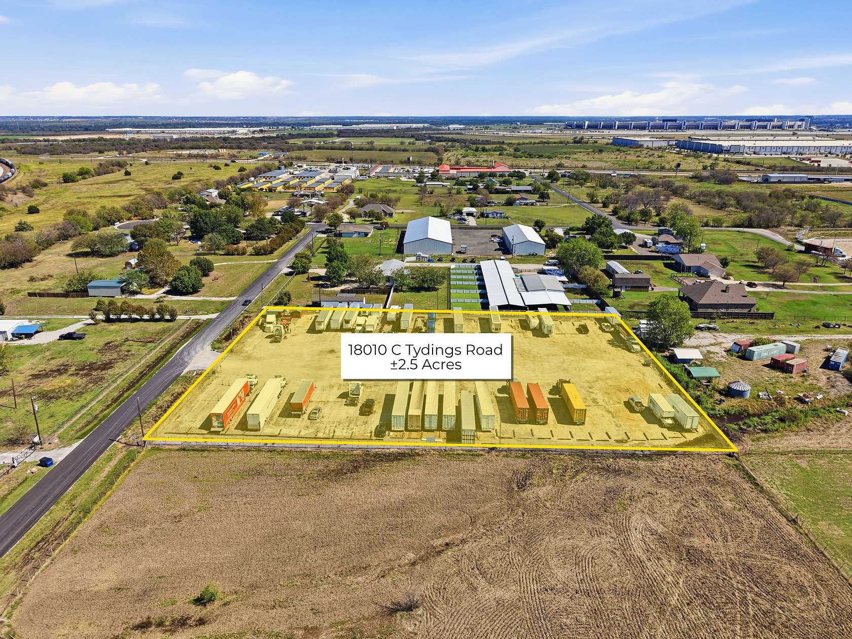 2.5 Acres of Commercial Land for Sale in Justin, Texas