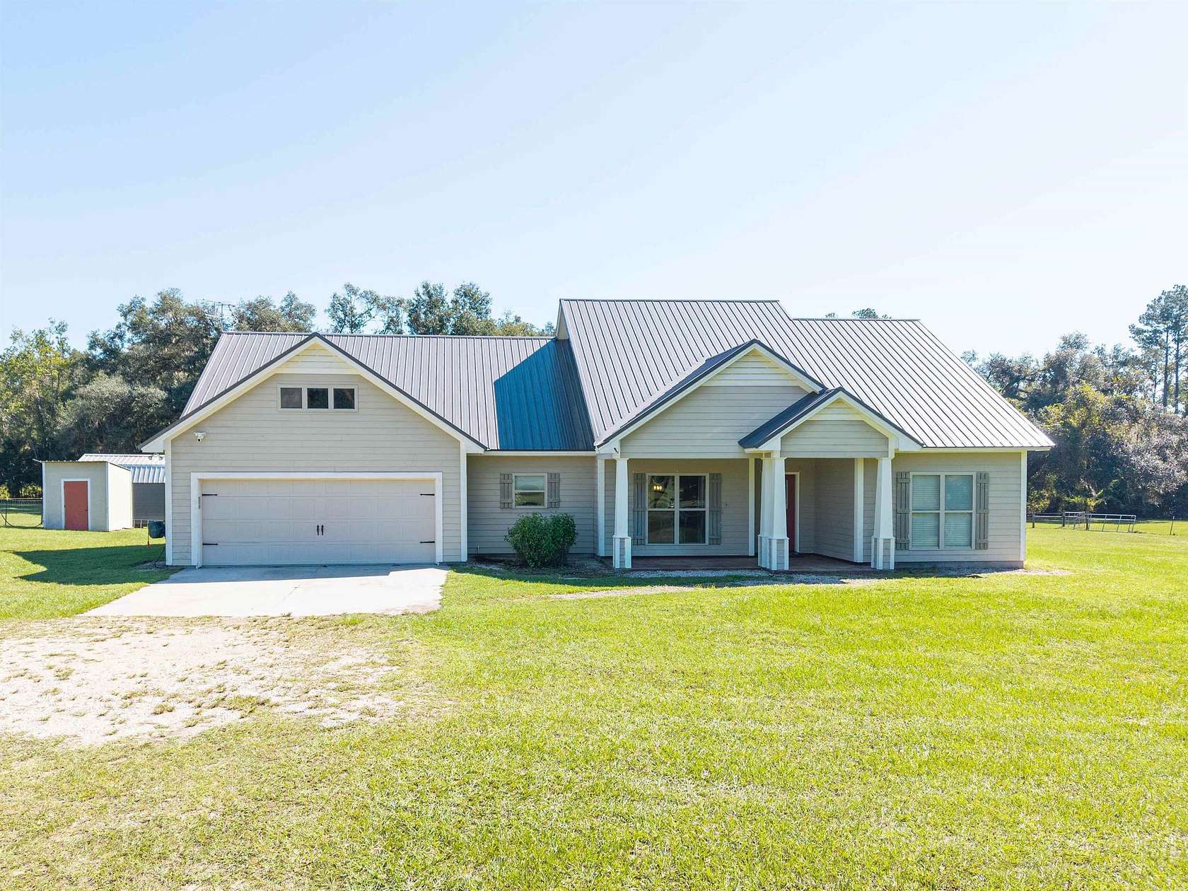 12 Acres of Land with Home for Sale in Madison, Florida