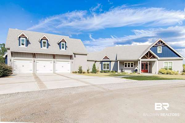 7.61 Acres of Land with Home for Sale in Spanish Fort, Alabama