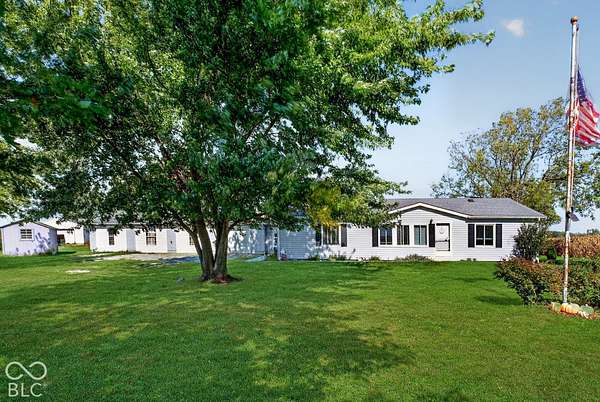 4.15 Acres of Land with Home for Sale in Tipton, Indiana