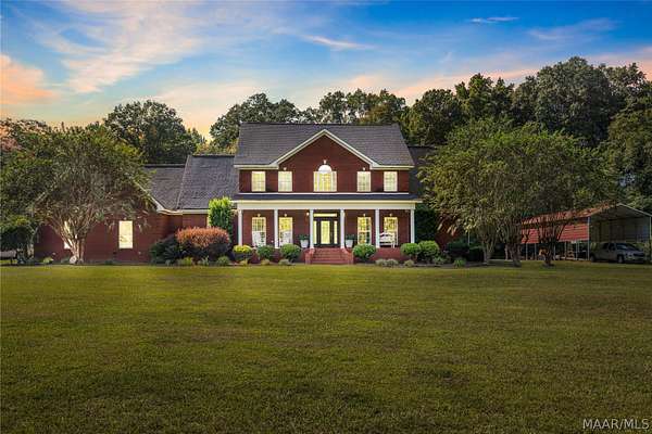 42.2 Acres of Land with Home for Sale in Valley Grande, Alabama