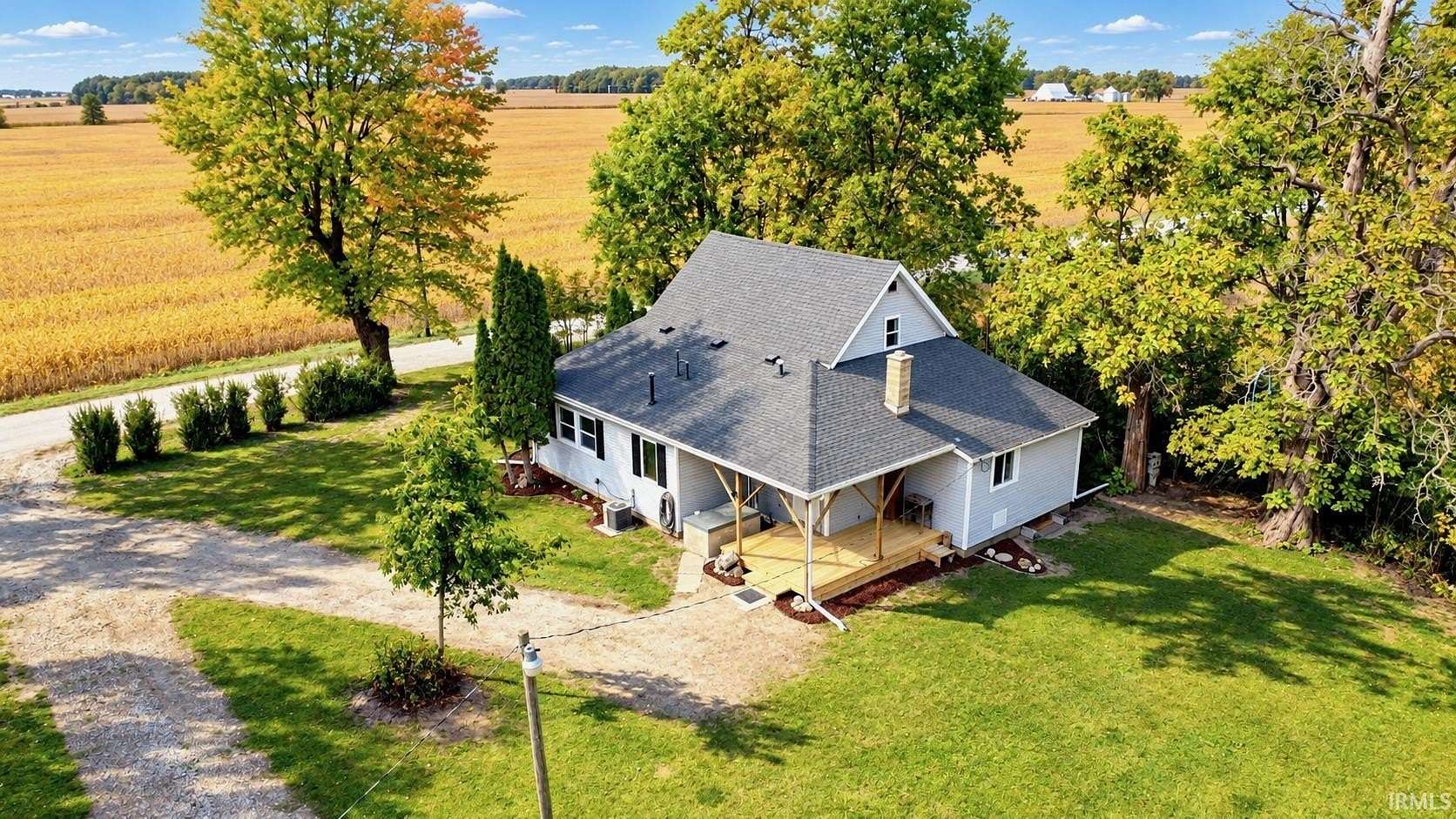 10 Acres of Land with Home for Sale in Warren, Indiana